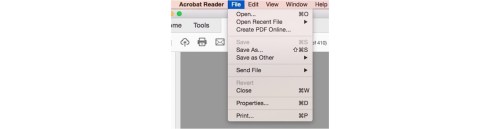 adobe file properties padded