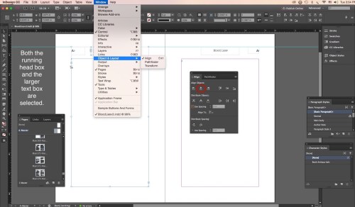Align horizontal centers