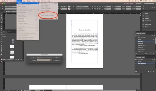 apply master to pages large