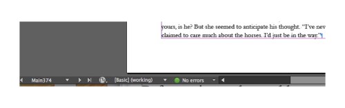 preflight at bottom padded